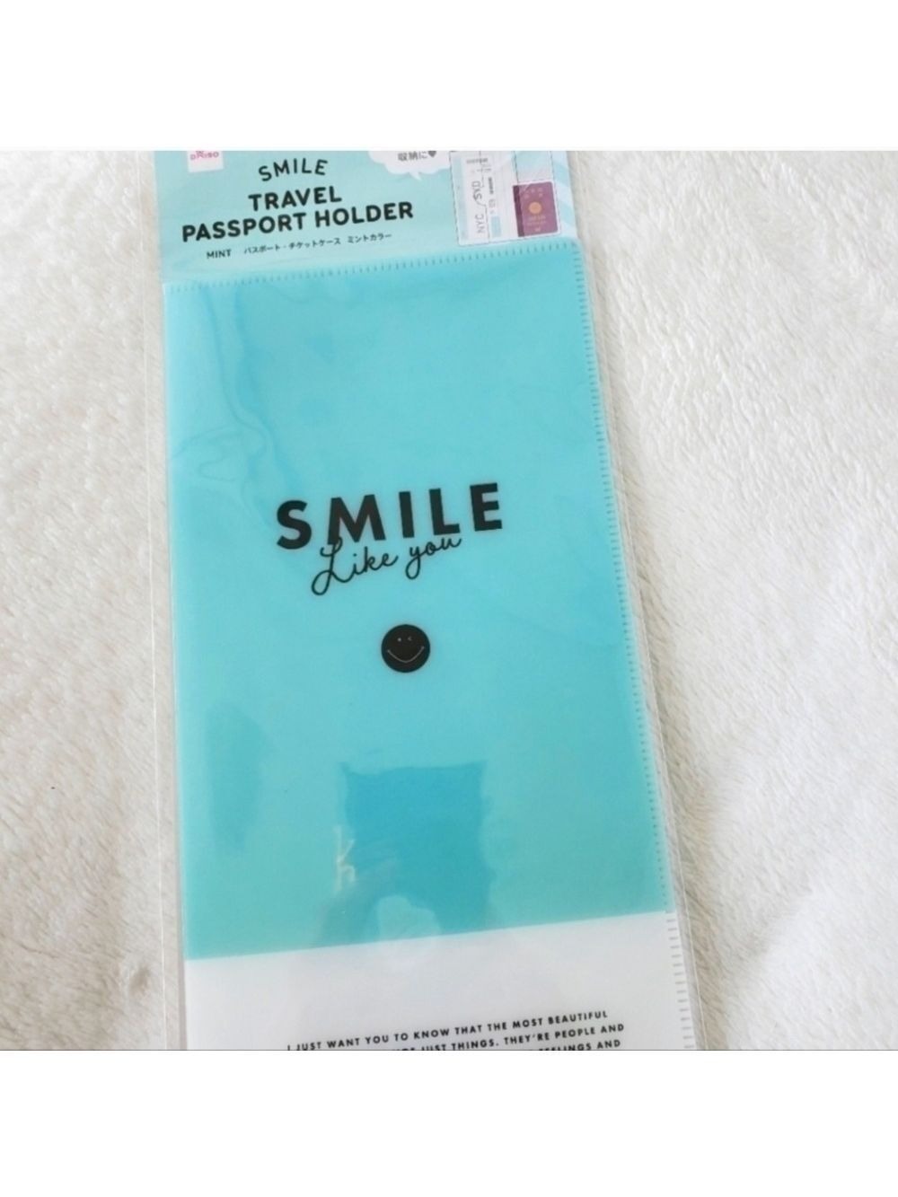 Blue Passport Holder Agenda Planner